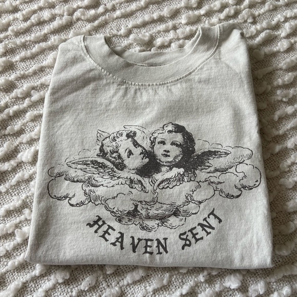 Brandy Melville Tops - Brandy Melville Heaven sent baby tee
